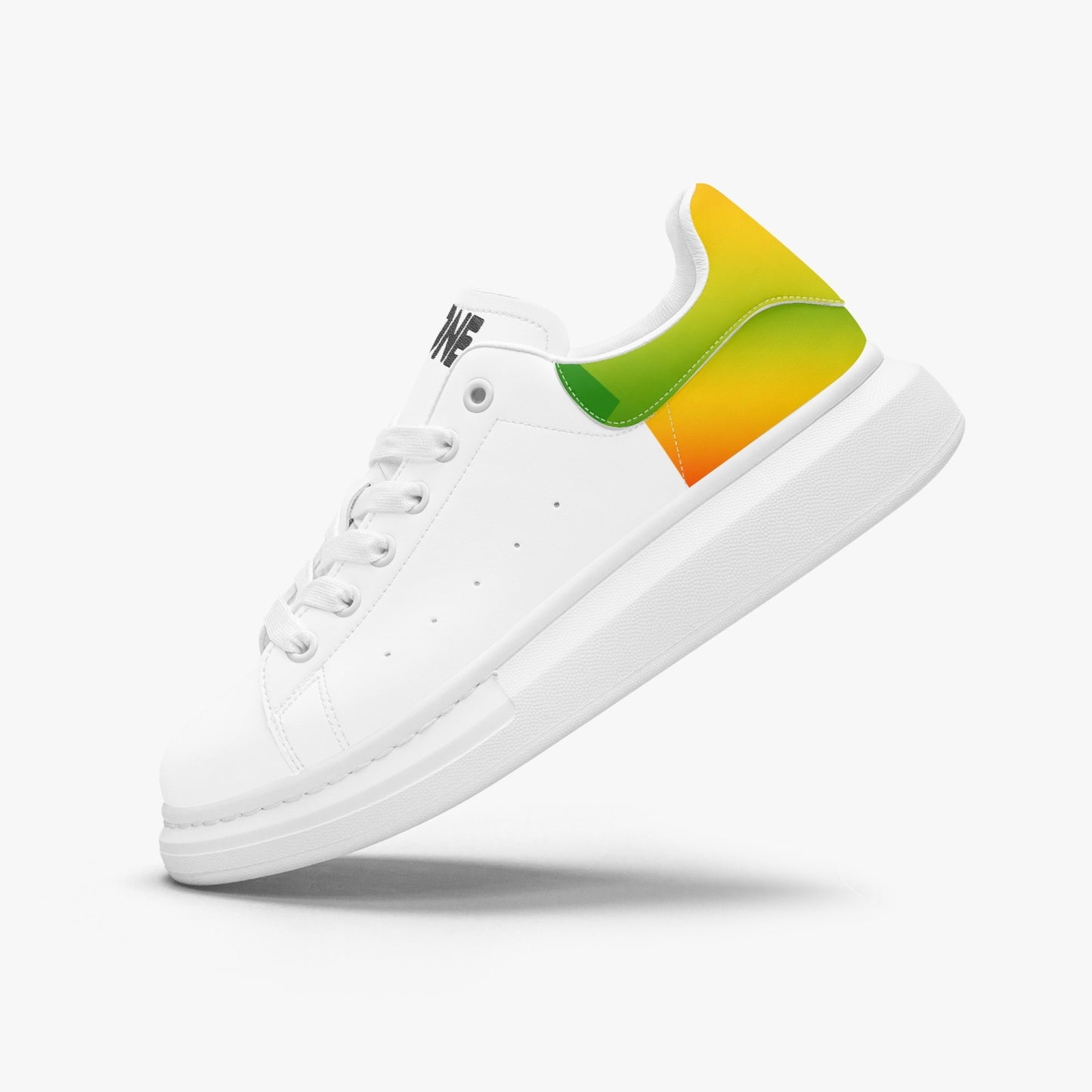 FZ Unisex Rasta Leather Oversized Sneakers