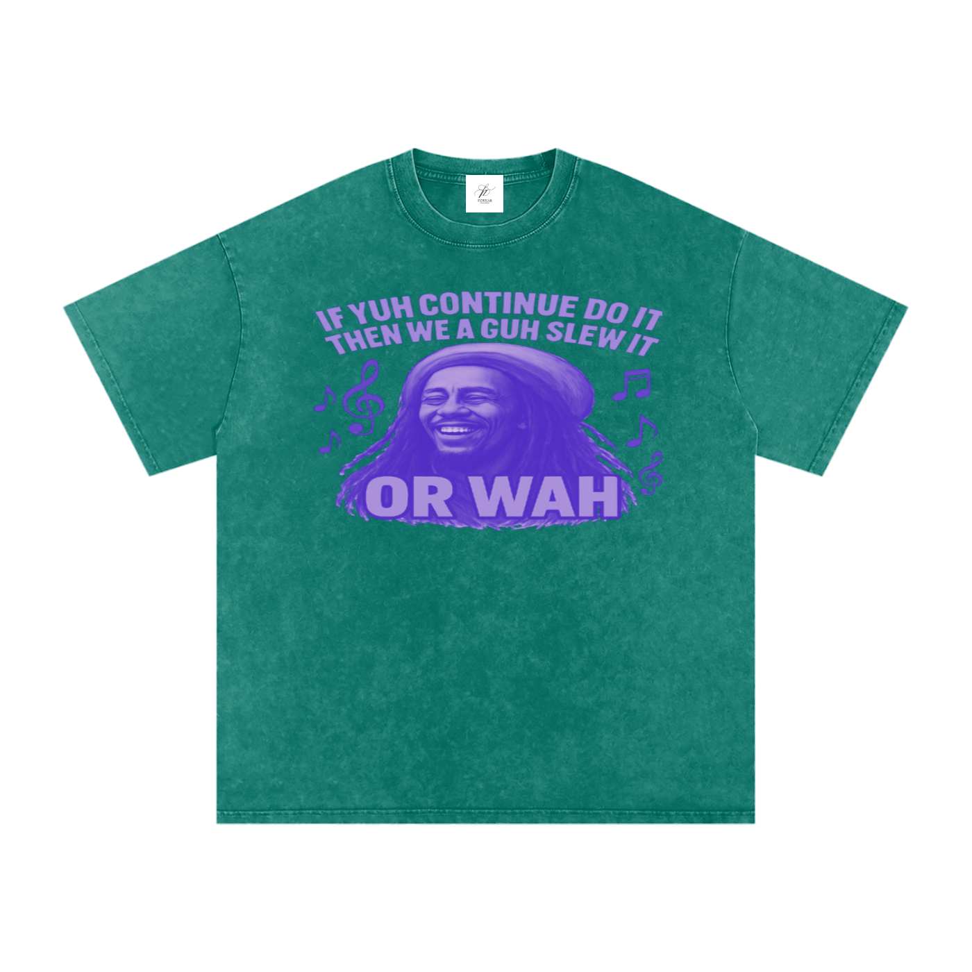 FZ Unisex Acid Wash Oversize Tee