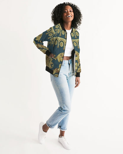 FZ AFRICAN PRINT Women's Bomber Jacket