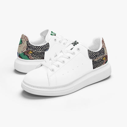 FZ Safari Print Leather Oversized Sneakers