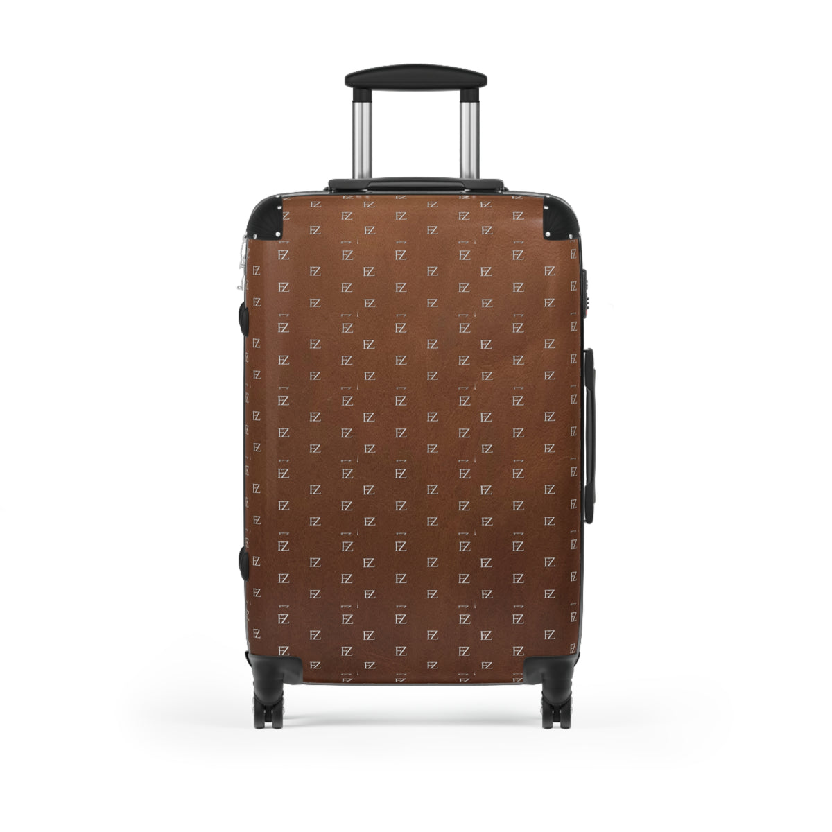 FZ Monogram Brown Travel Suitcase