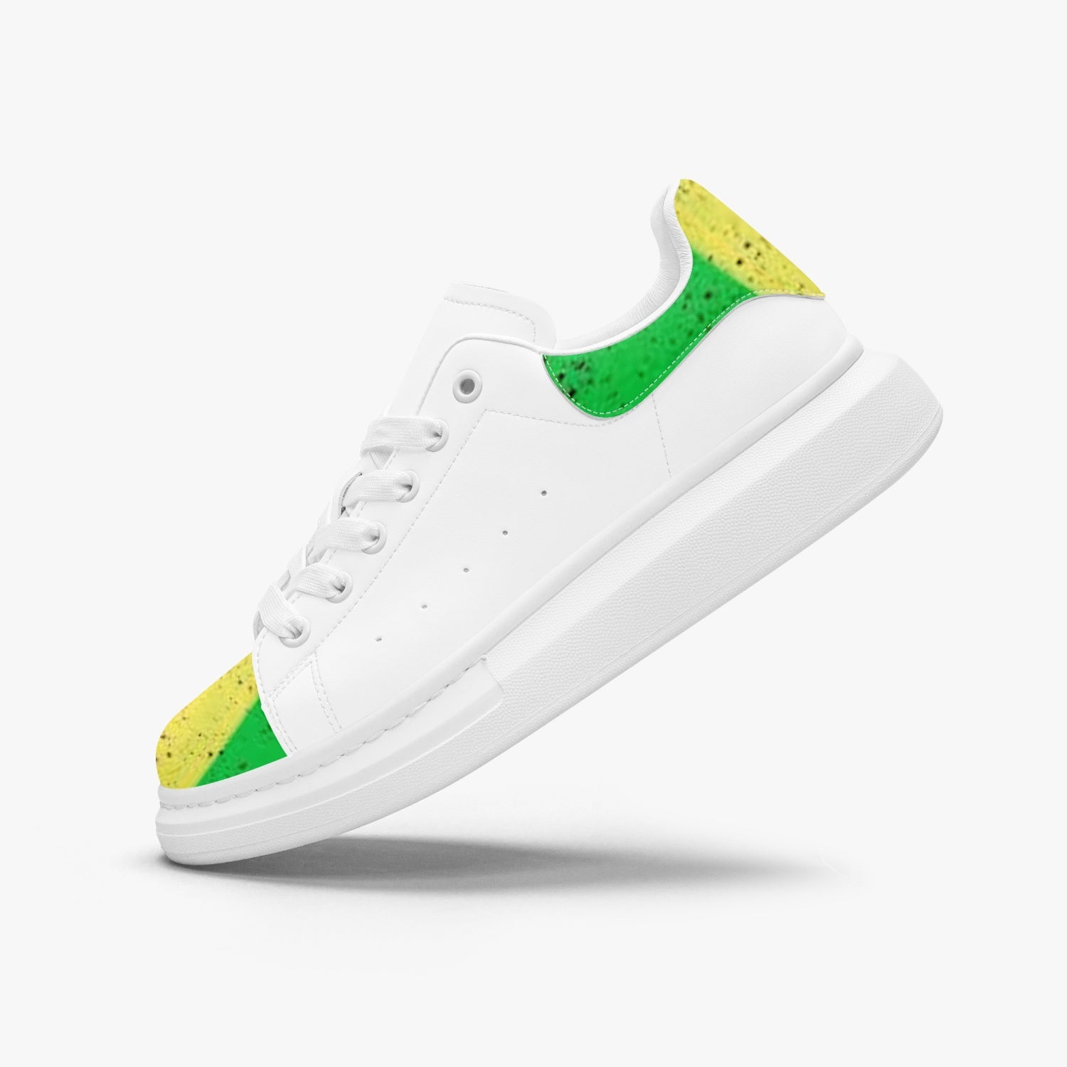 FZ Unisex Rasta Yaad Leather Oversized Sneakers - FZwear