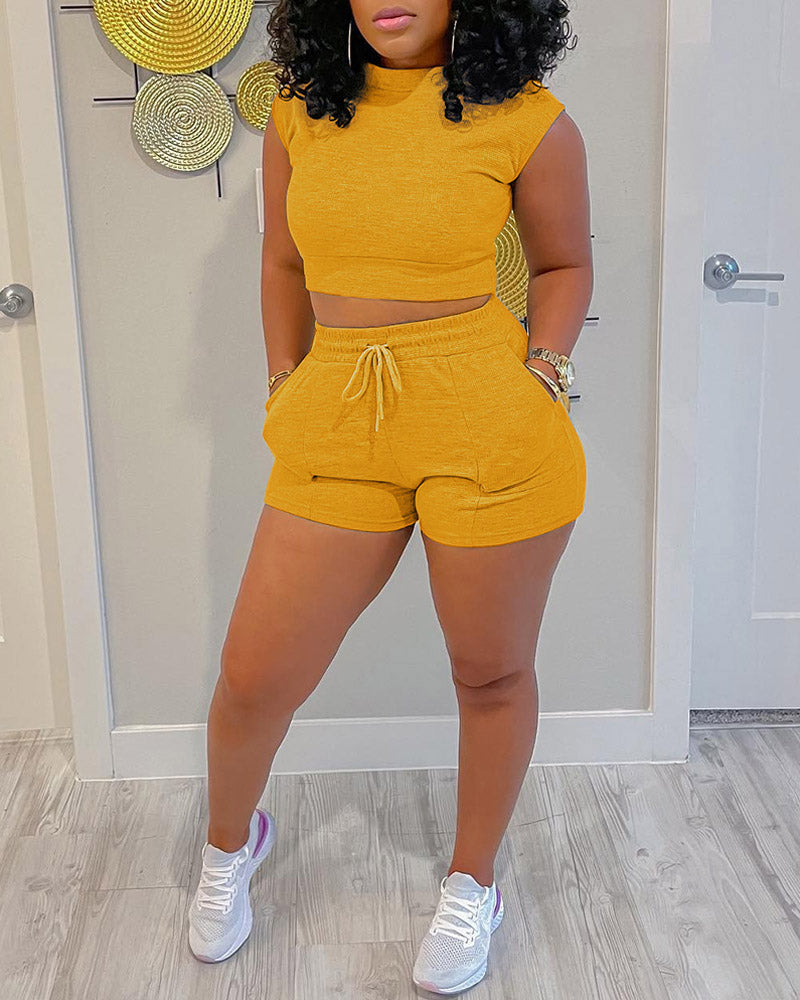 FZ Women's Drawstring Pocket Design Shorts - FZwear