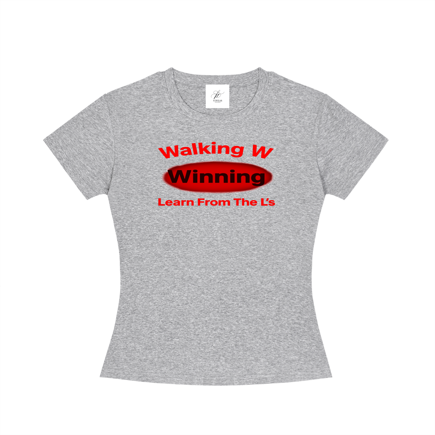 FZ Women's Slim Fit Winning Crewneck Tee