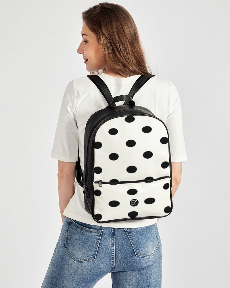 FZ WEAR DOT Classic Faux Leather Backpack - FZwear