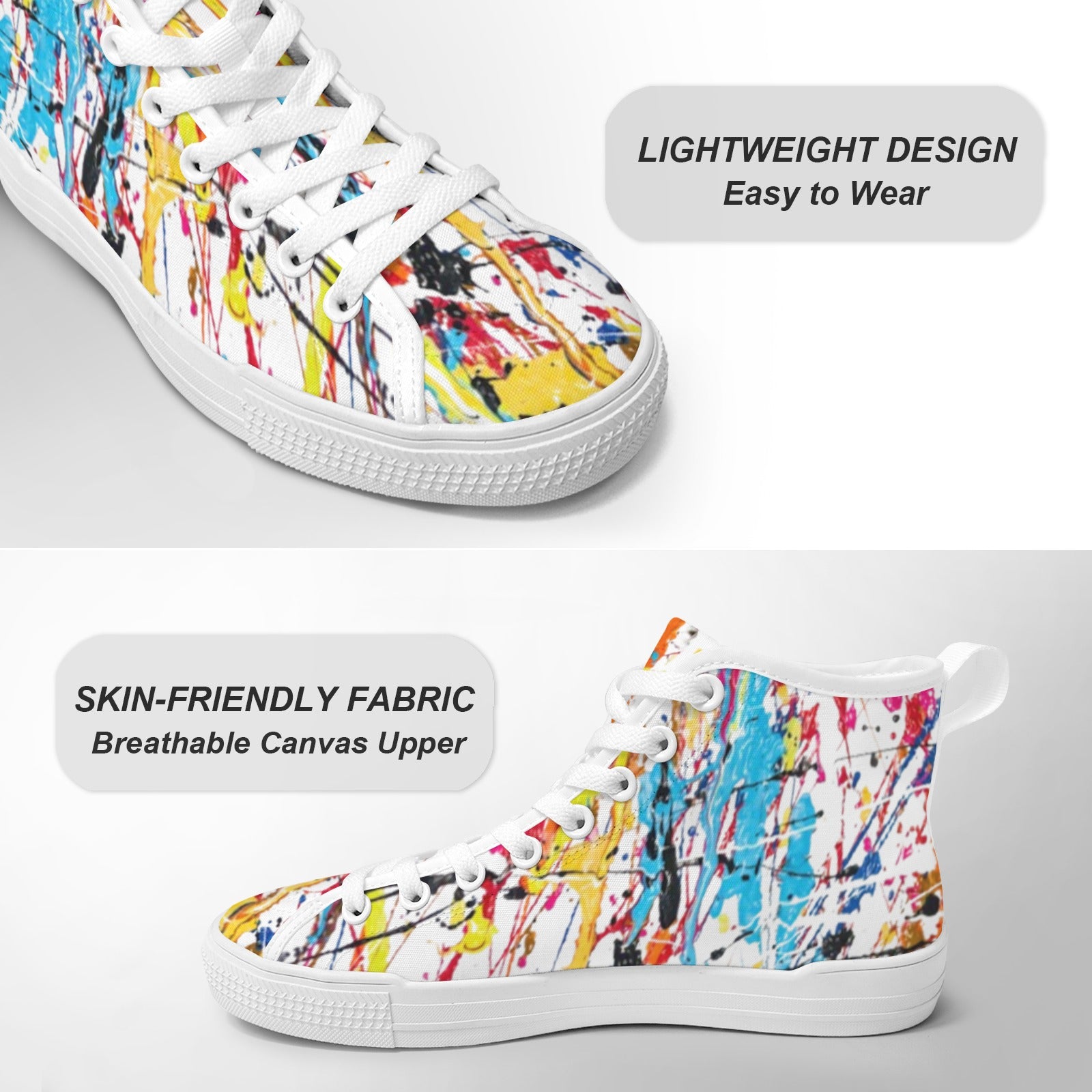 FZ Men's New Vancouver High Top Canvas Shoes