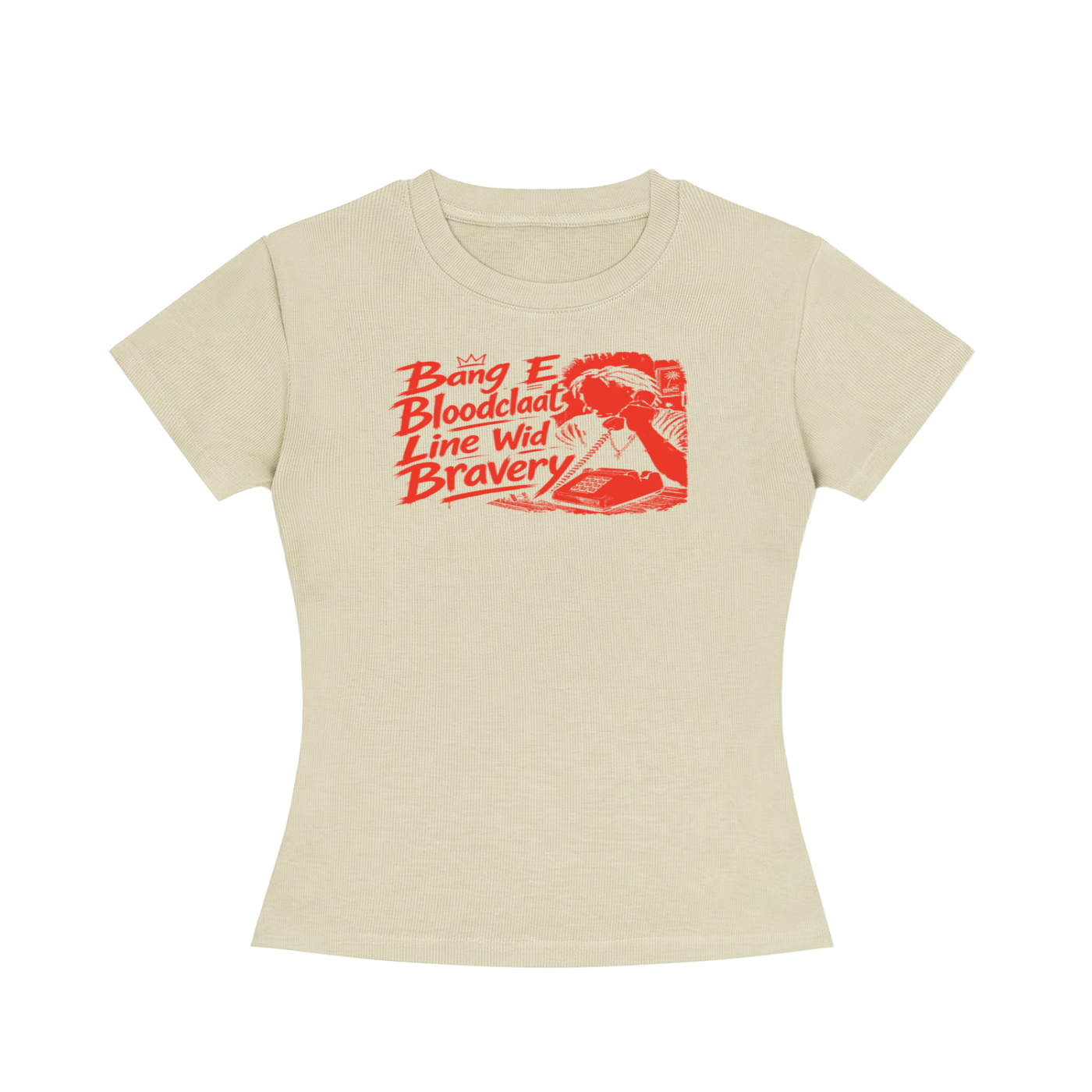 FZ Women's Slim Fit Crewneck Banga Tee