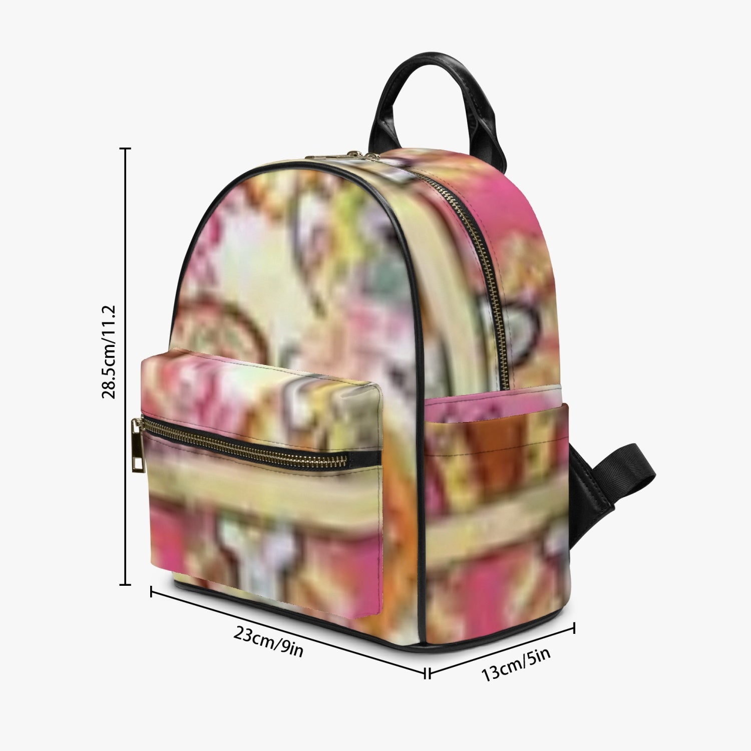 FZ African Printed PU Backpack - FZwear