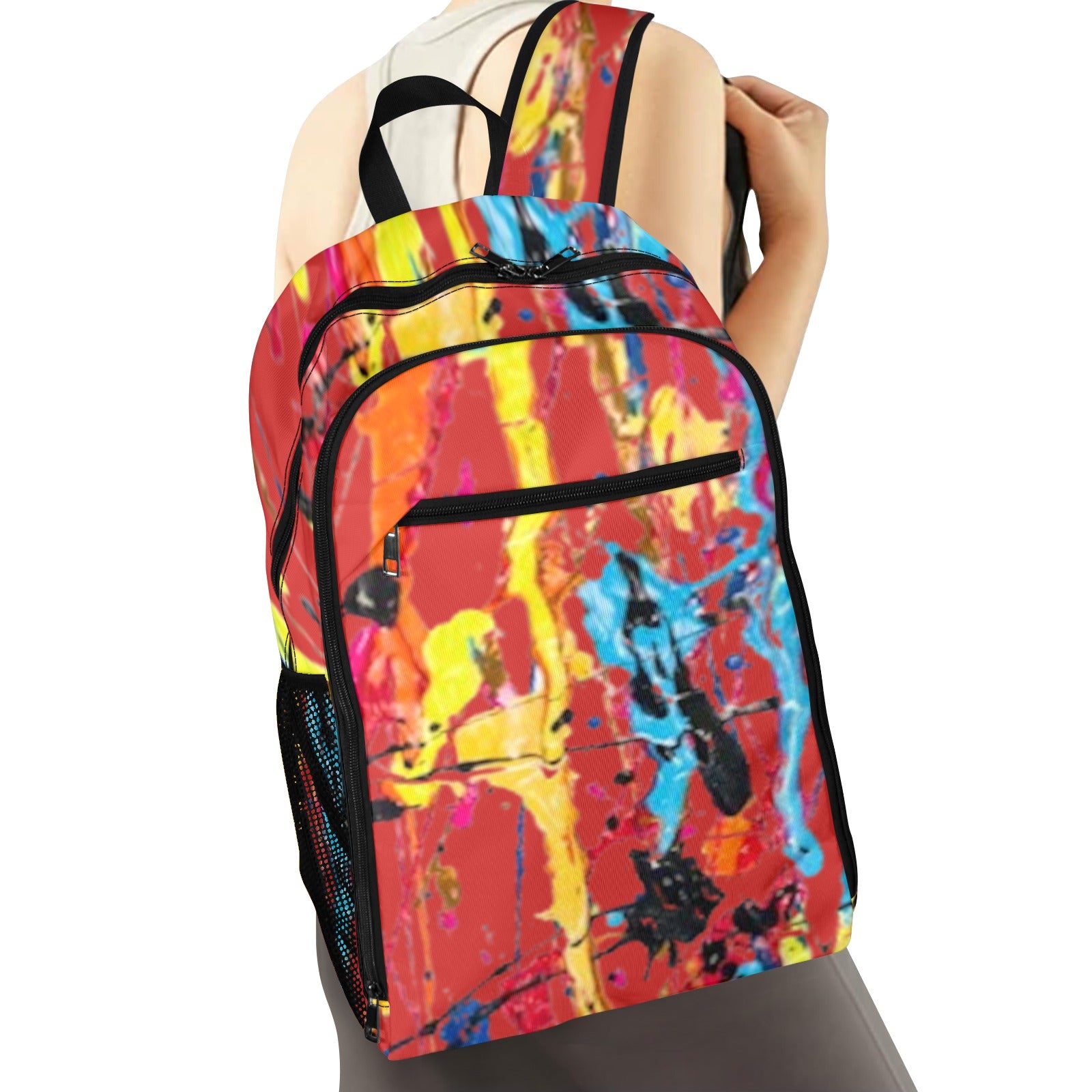 FZ Painted Travel Backpack