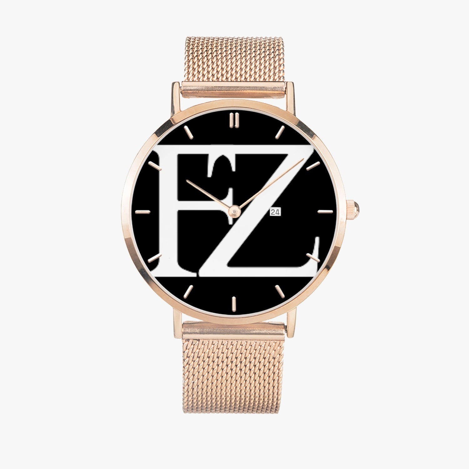 FZ Unisex Stainless Steel Perpetual Calendar Quartz Watch (With Indicators) - FZwear
