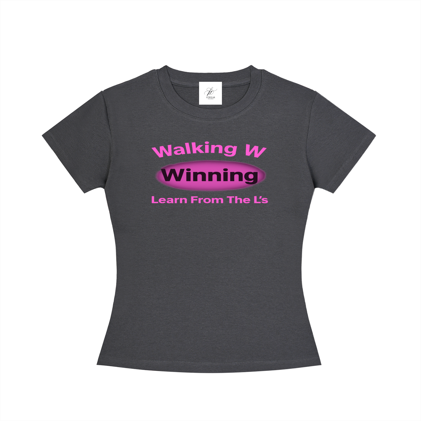 FZ Women's Slim Fit Winning Crewneck Tee
