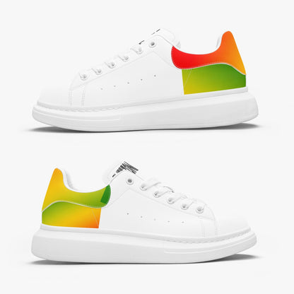 FZ Unisex Rasta Leather Oversized Sneakers