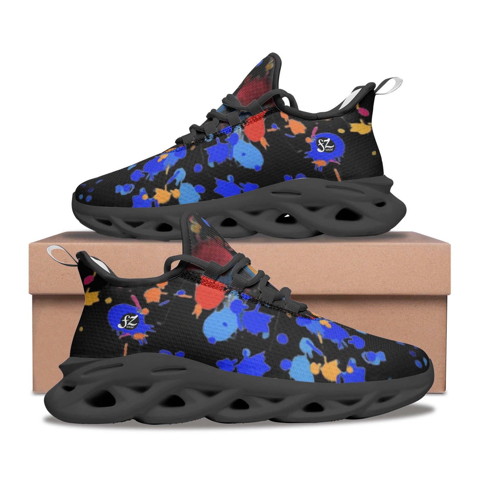 FZ Unisex Bounce Mesh Knit Sneakers