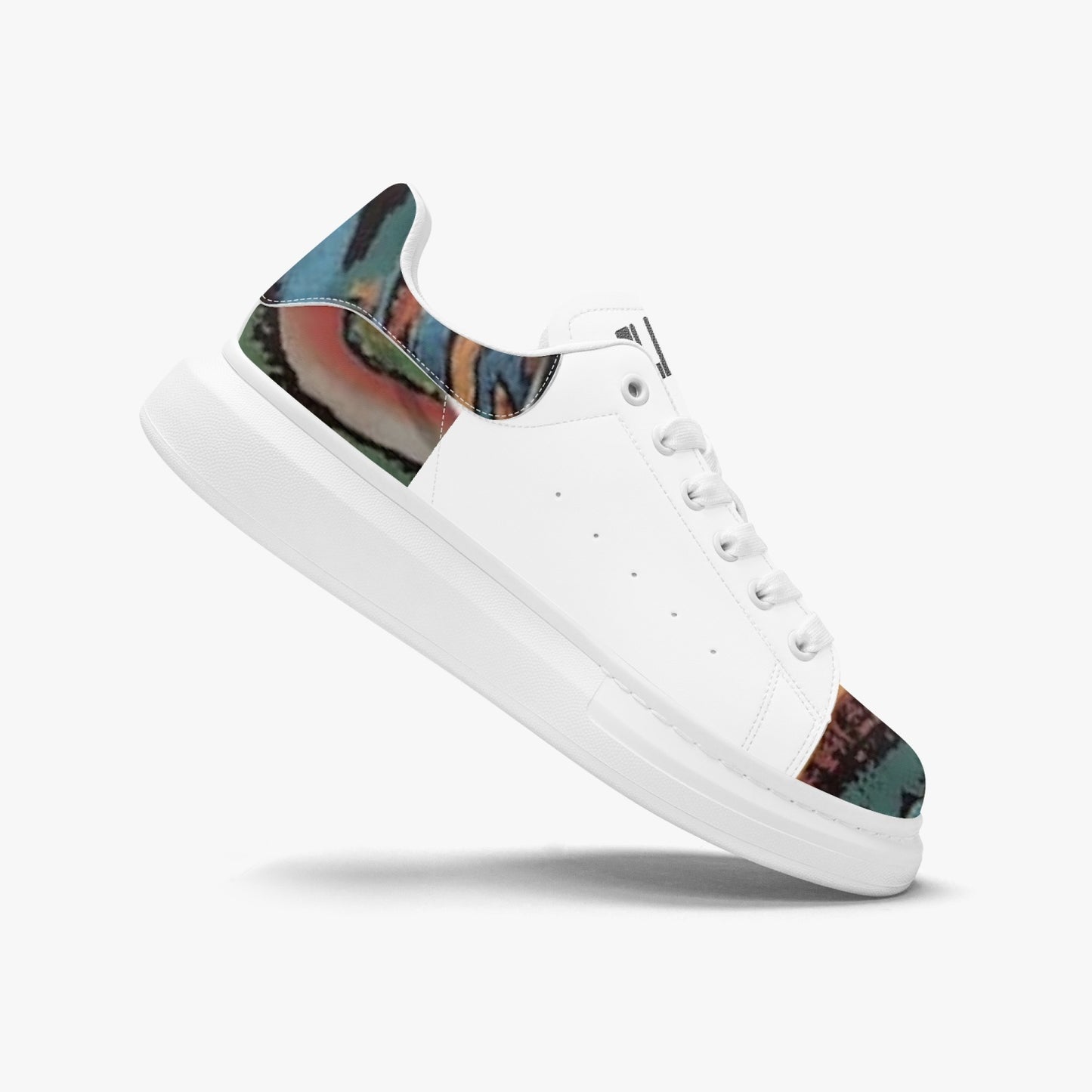 FZ Safari Print Leather Oversized Sneakers