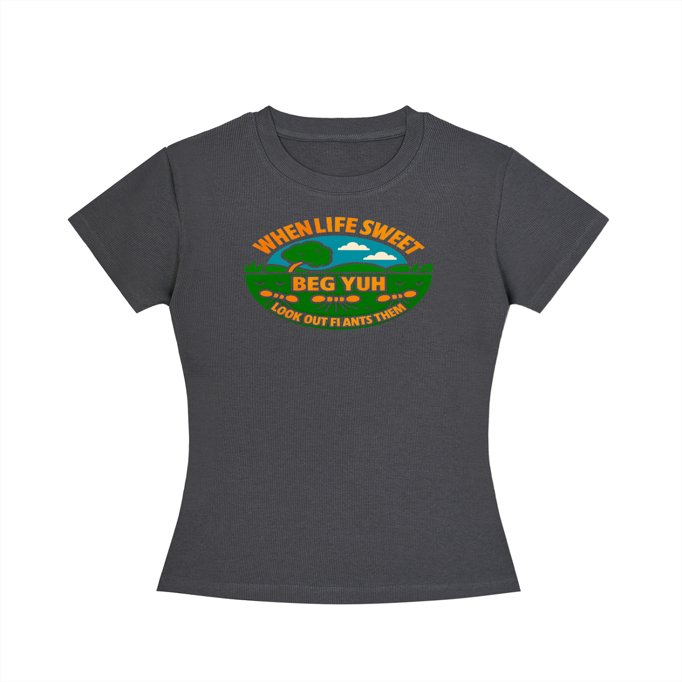 FZ Women's Slim Fit Crewneck Tee