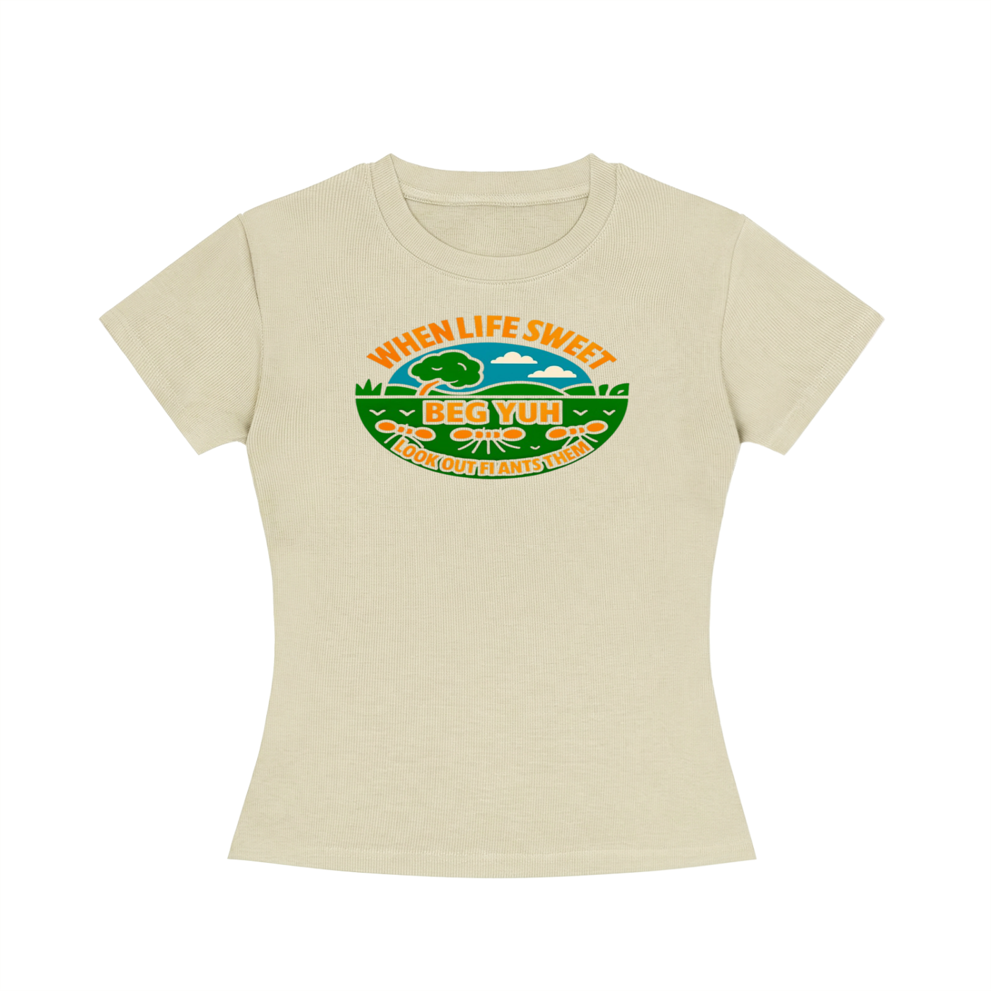 FZ Women's Slim Fit Crewneck Tee