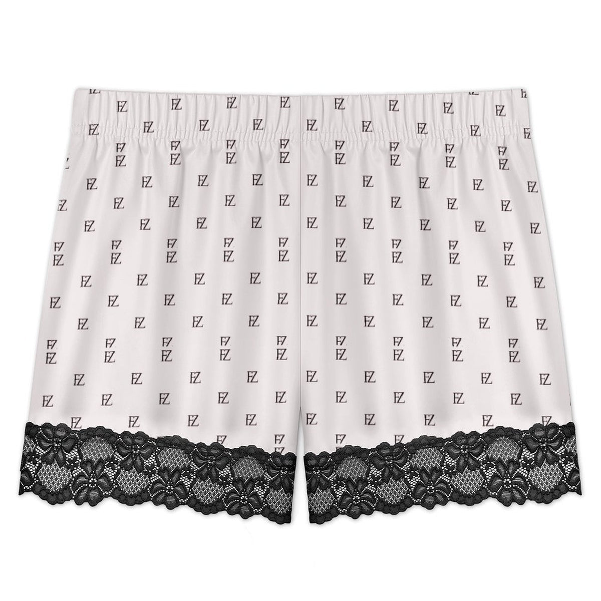 Custom Women Lace V Neck Spaghetti Strap Camisole Shorts Pajama Set