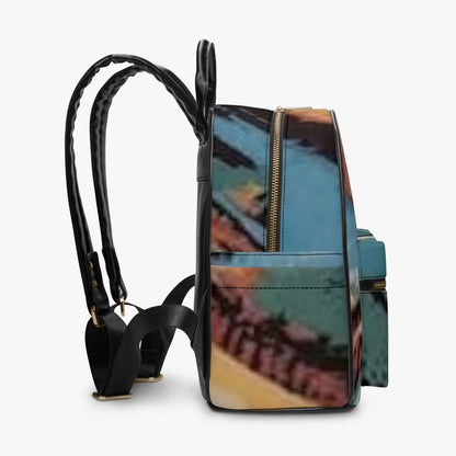 FZ Safari Printed PU Backpack - FZwear