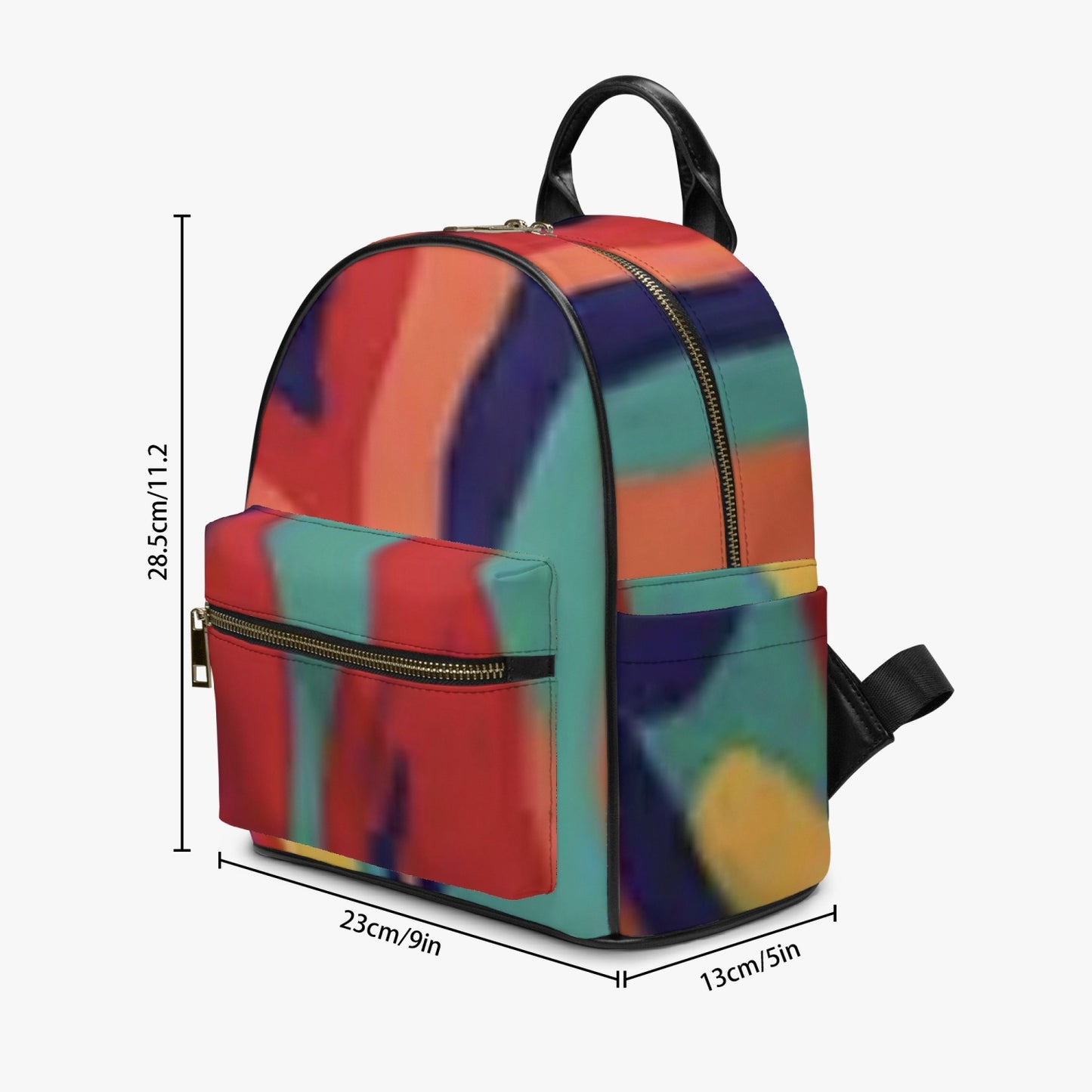 FZ African Printed PU Backpack - FZwear