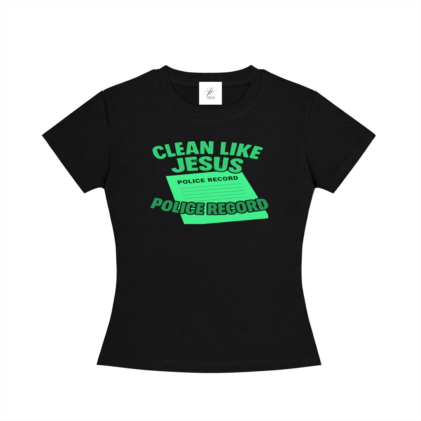 FZ Women's Slim Fit Crewneck Tee