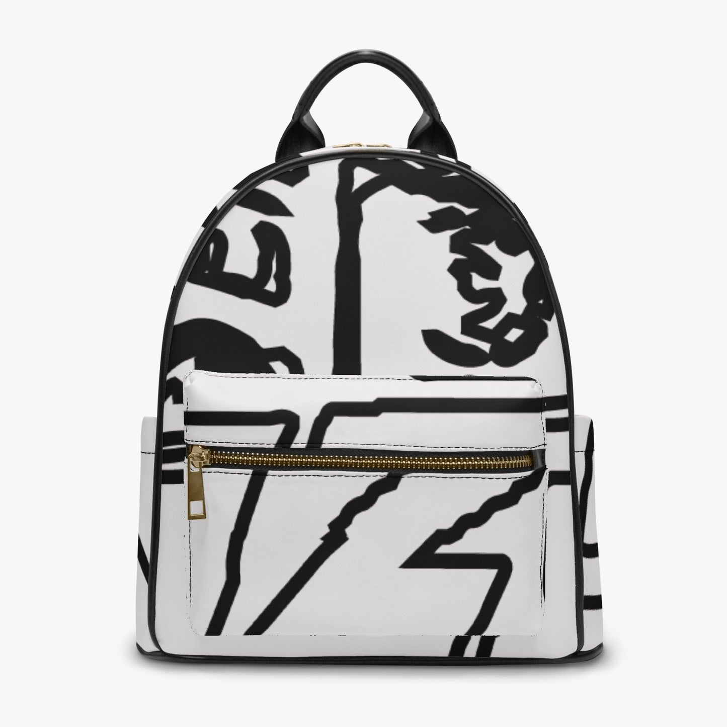 FZ Printed PU Backpack