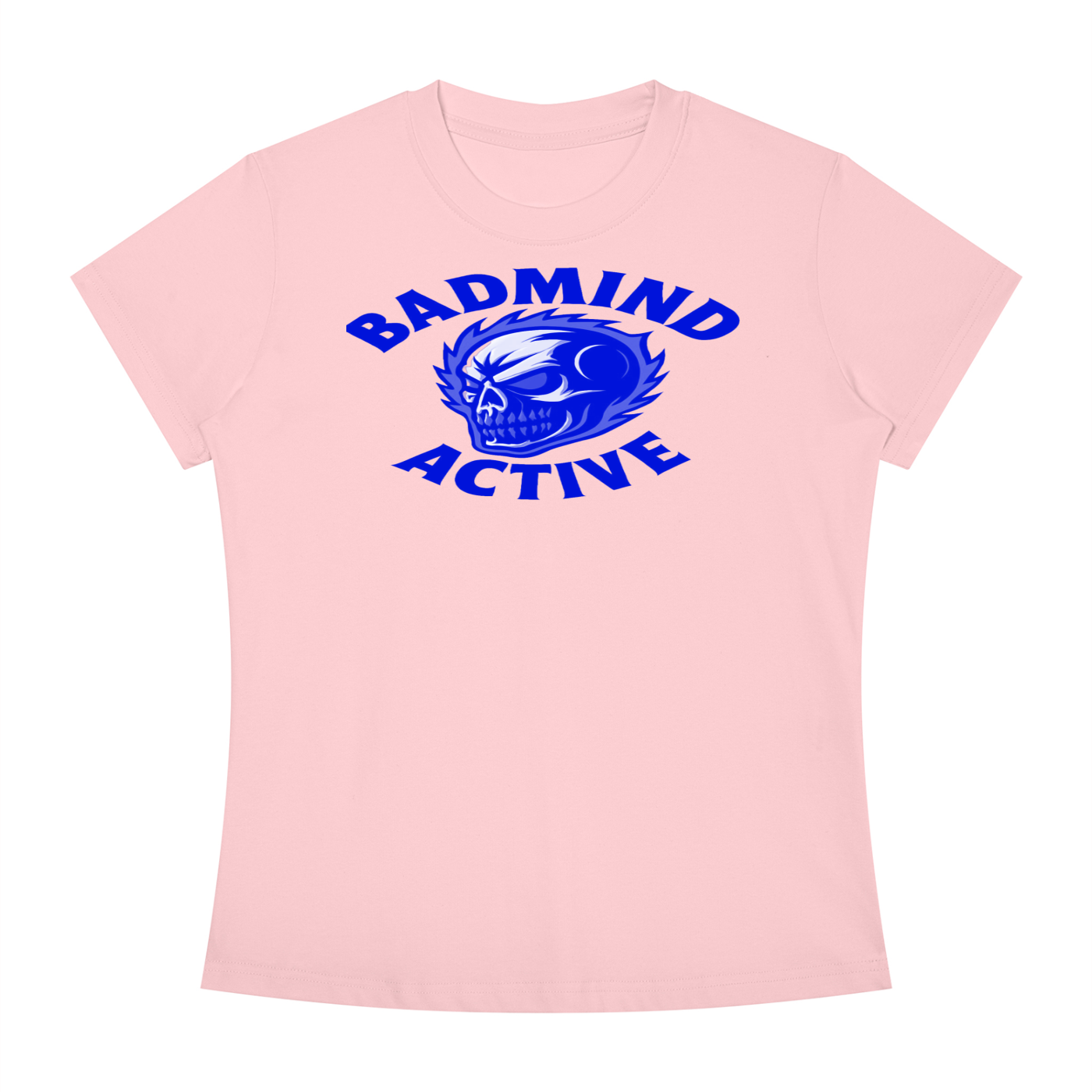 FZ Women's Slim Fit Badmind Crewneck Tee