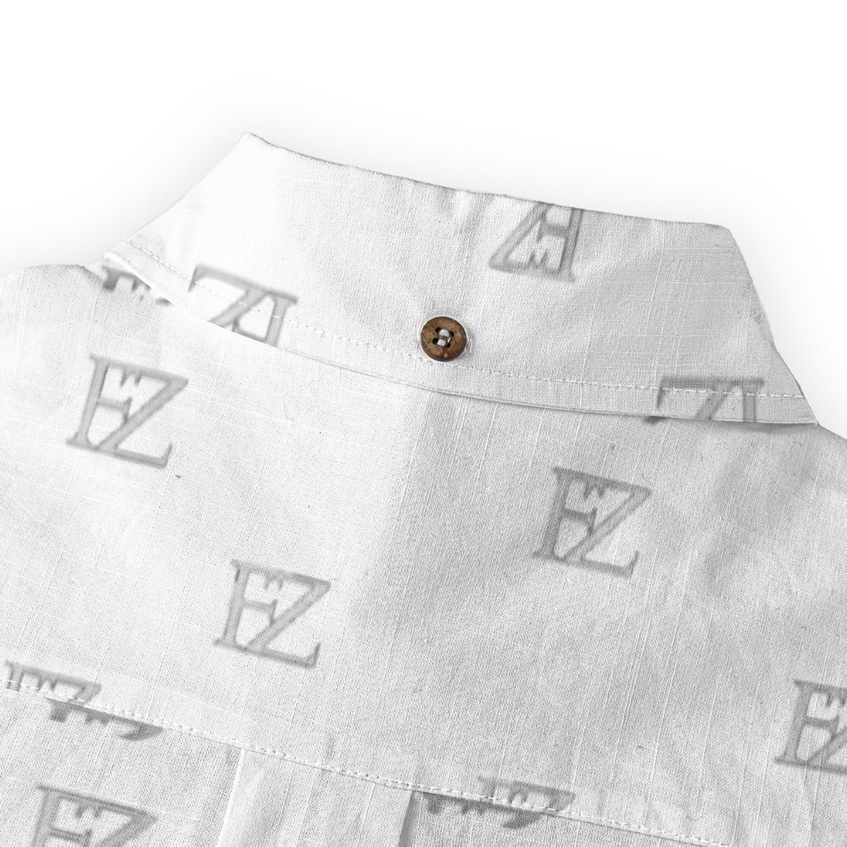 FZ Men's Casual Lapel Long Sleeve Cotton Dress Shirt