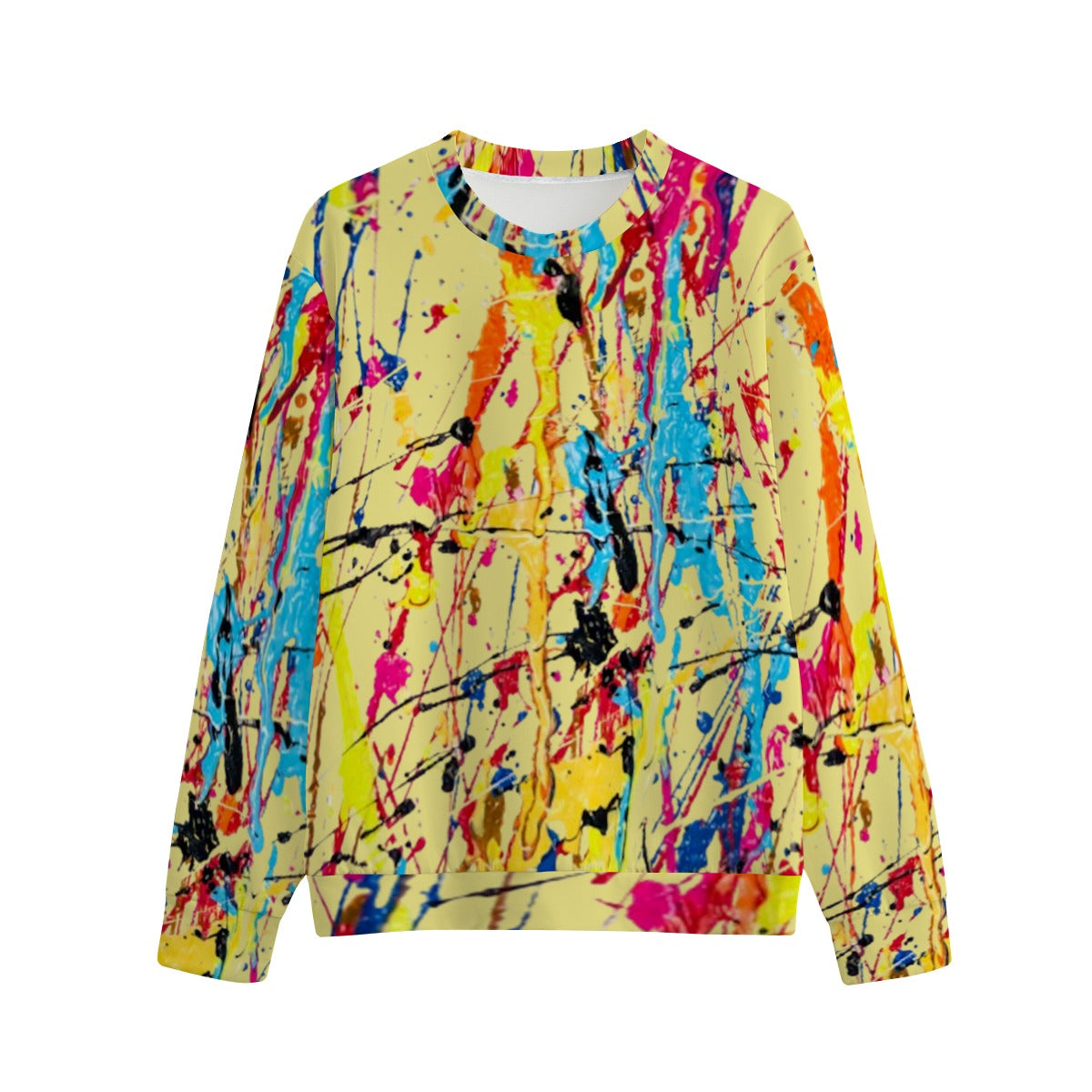 FZ Unisex O-neck Painted Sweatshirt