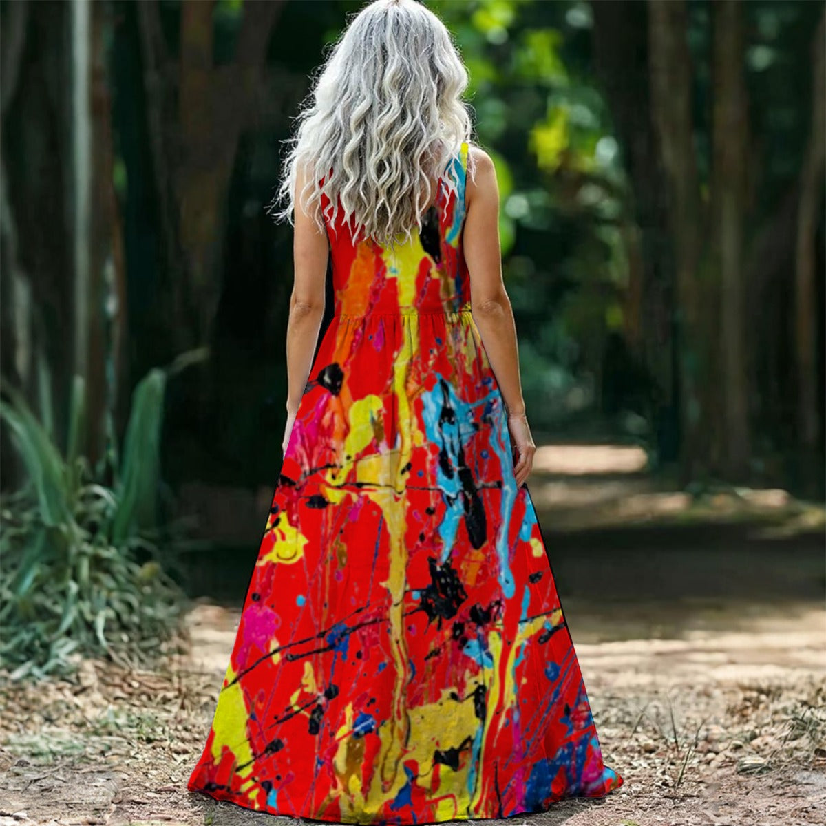 FZ Women’s Sleeveless Maxi Dress