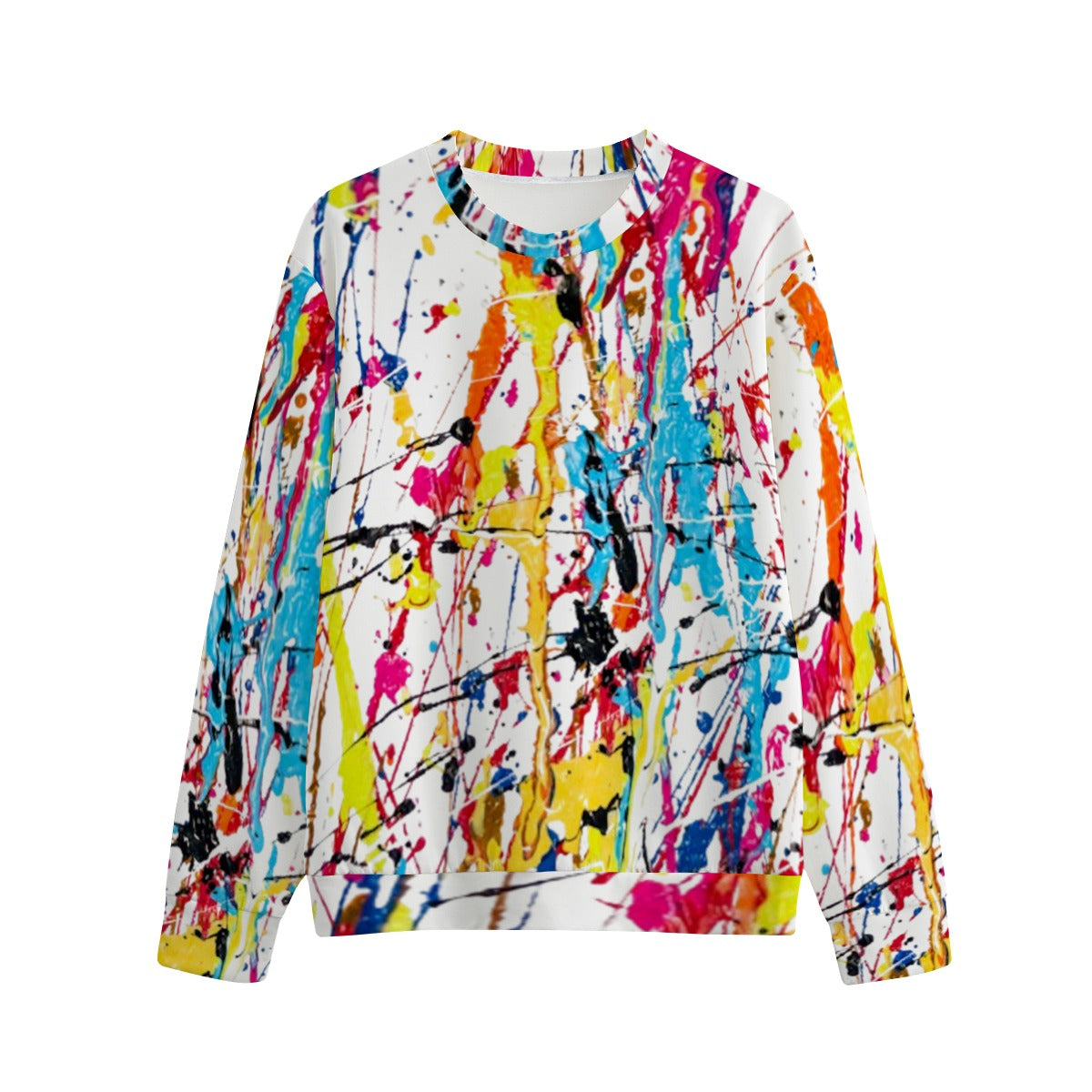 FZ Unisex O-neck Painted Sweatshirt