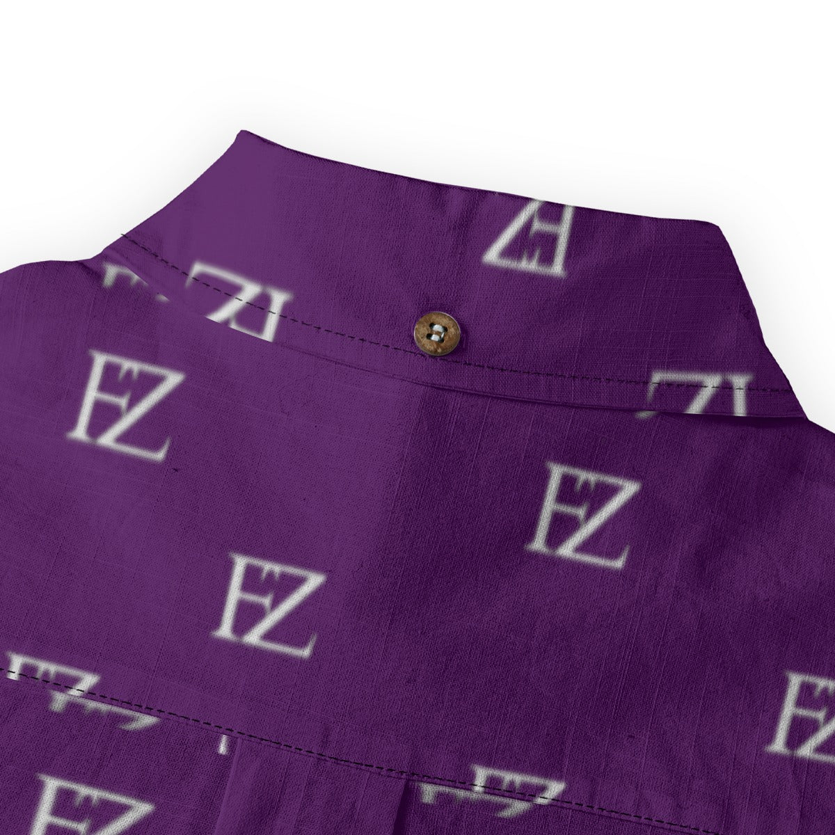 FZ Men's Casual Lapel Long Sleeve Cotton Dress Shirt