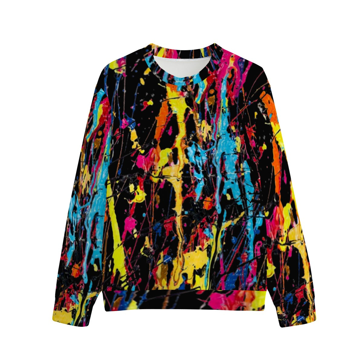 FZ Unisex O-neck Painted Sweatshirt