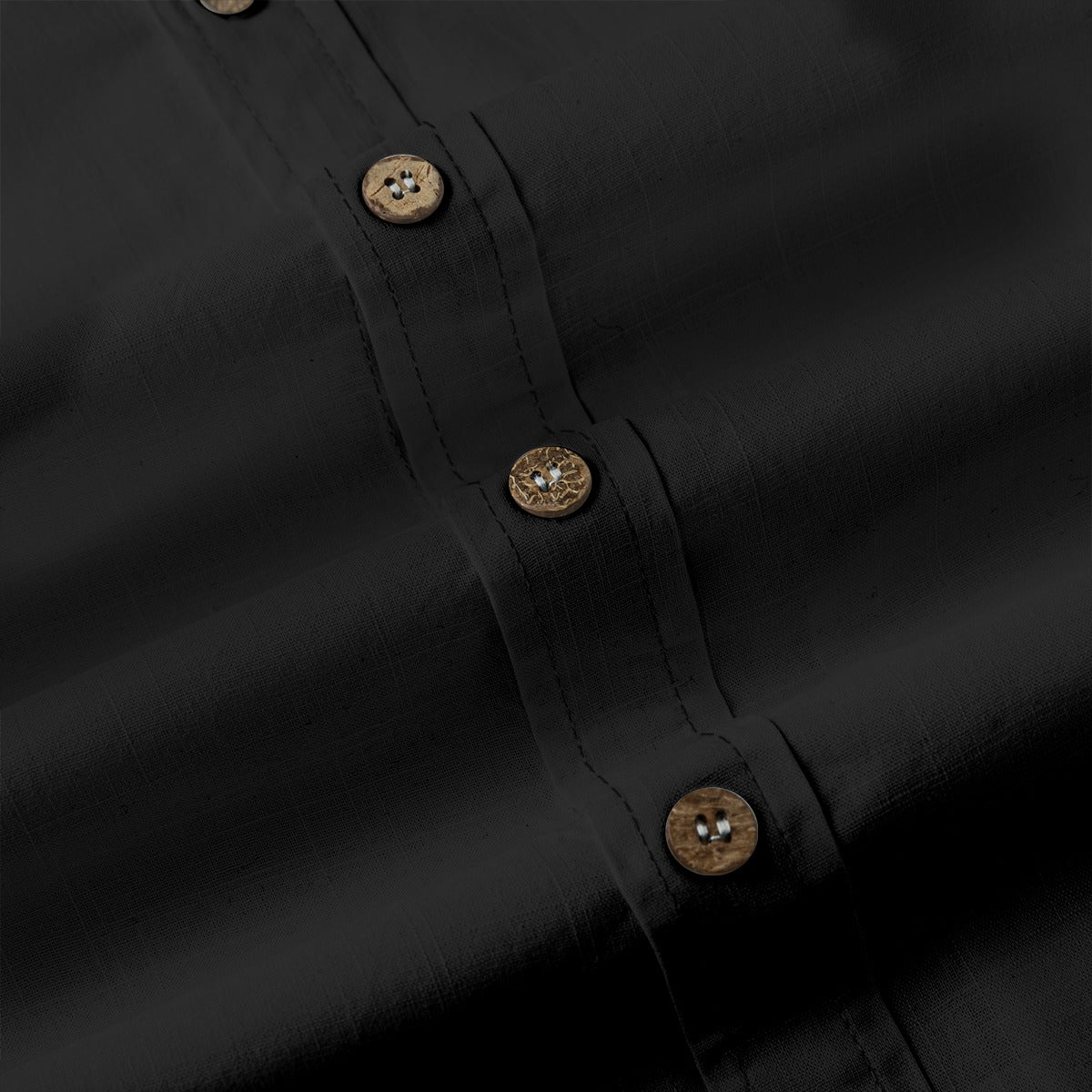 FZ Men's Casual Lapel Long Sleeve Cotton Dress Shirt