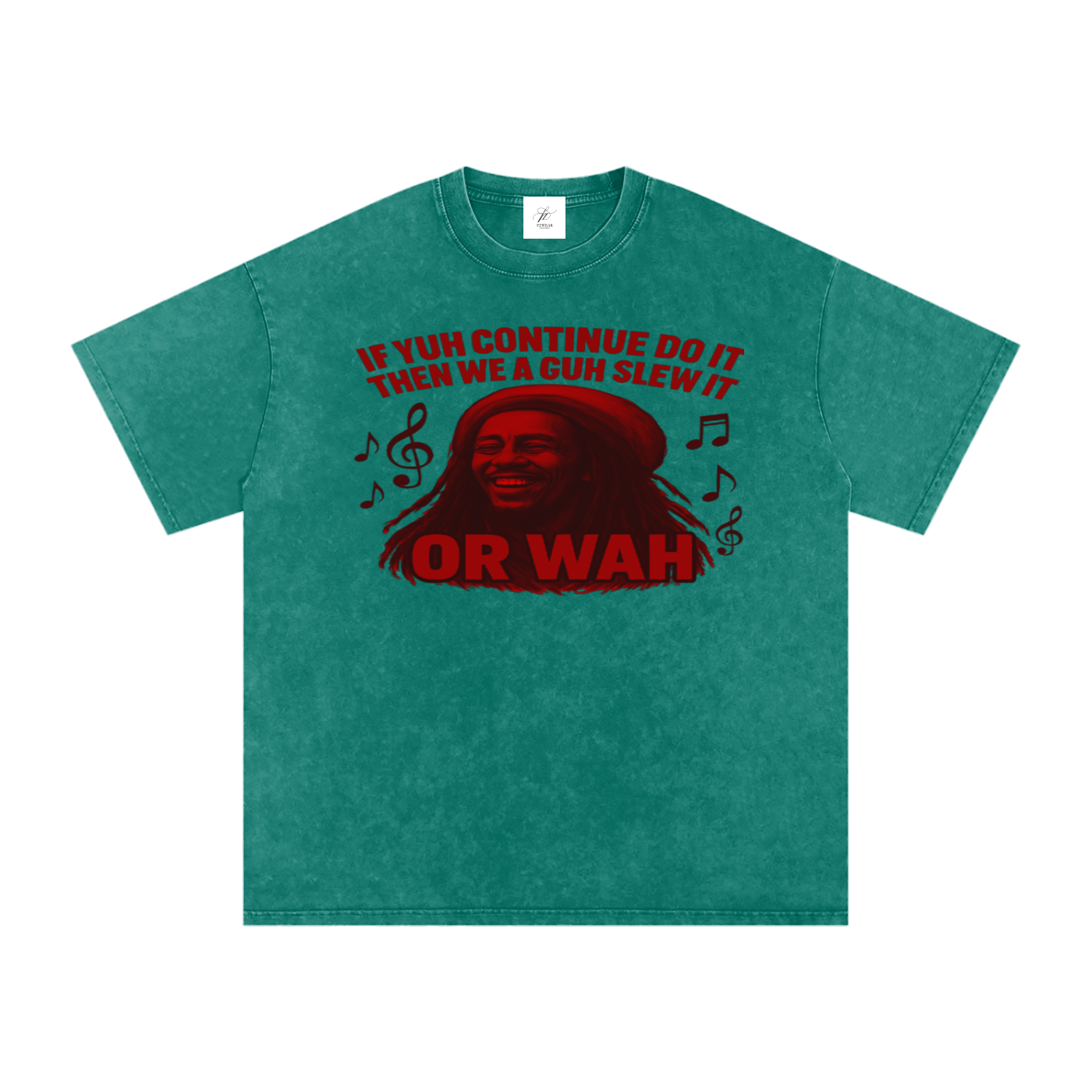 FZ Unisex Acid Wash Oversize Tee