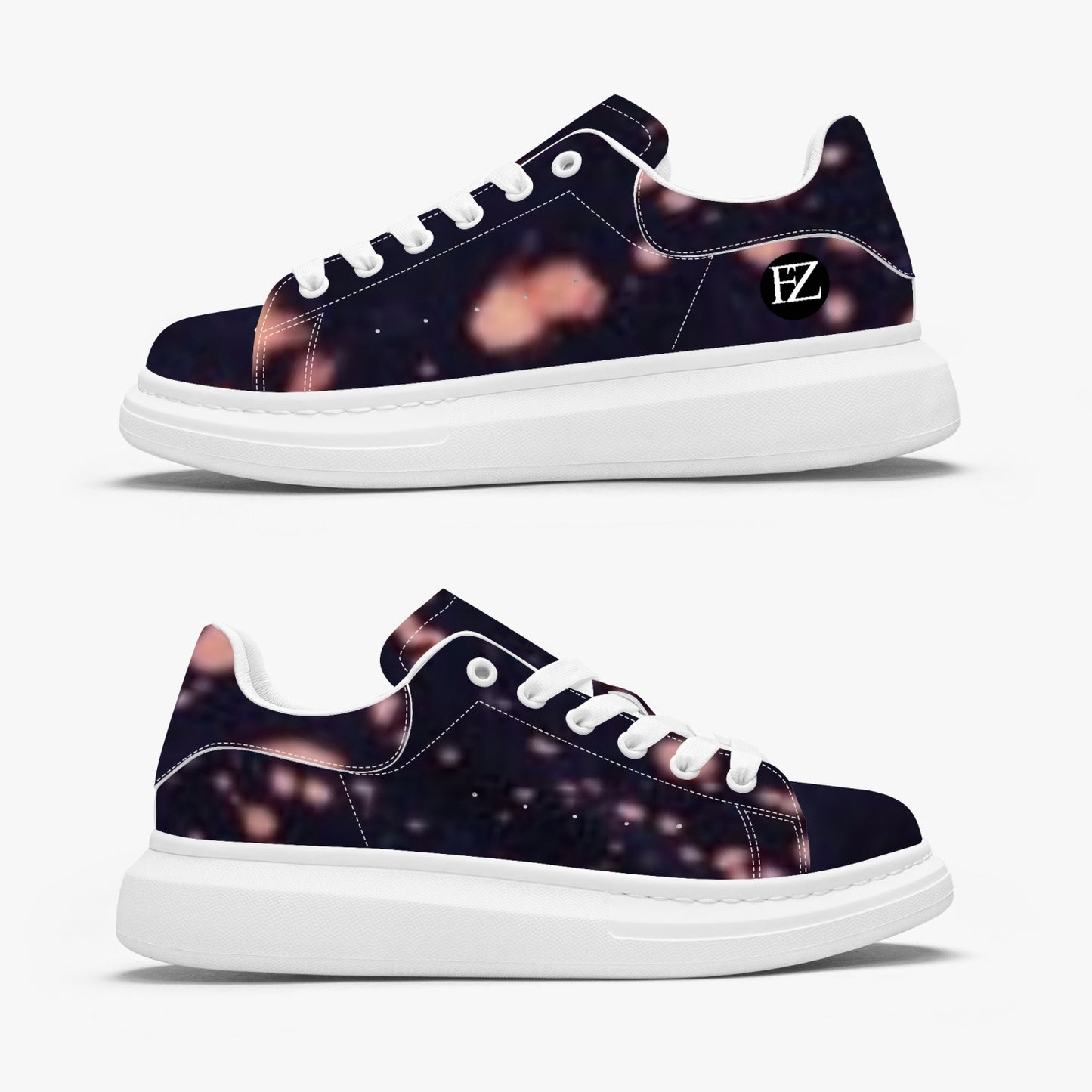 FZ Unisex Leather Chunky Sneakers