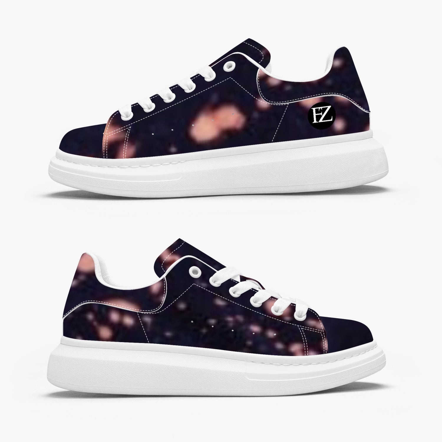 FZ Unisex Leather Chunky Sneakers - FZwear