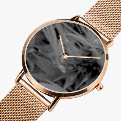 FZ Weed Ultra-thin Stainless Steel Quartz Watch - FZwear