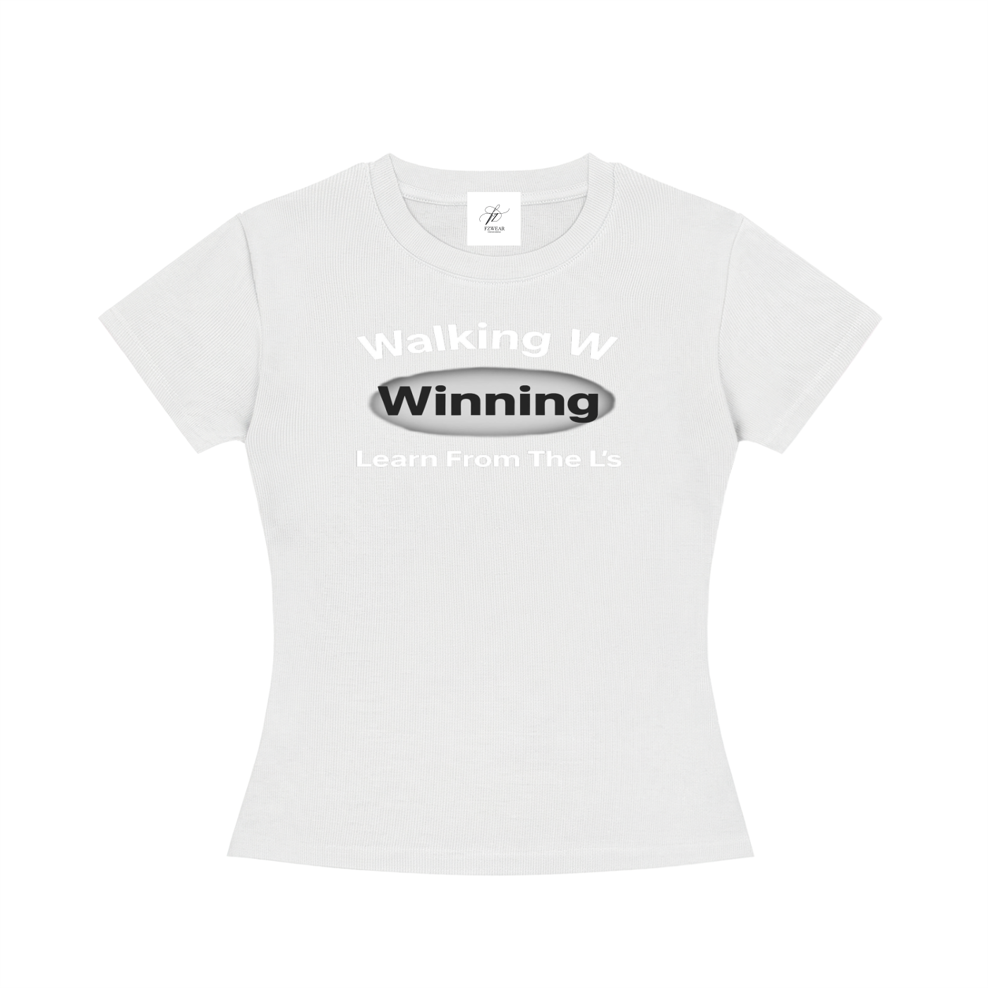 FZ Women's Slim Fit Winning Crewneck Tee