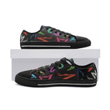 FZ African Print Unisex Low Top Canvas Shoes - FZwear