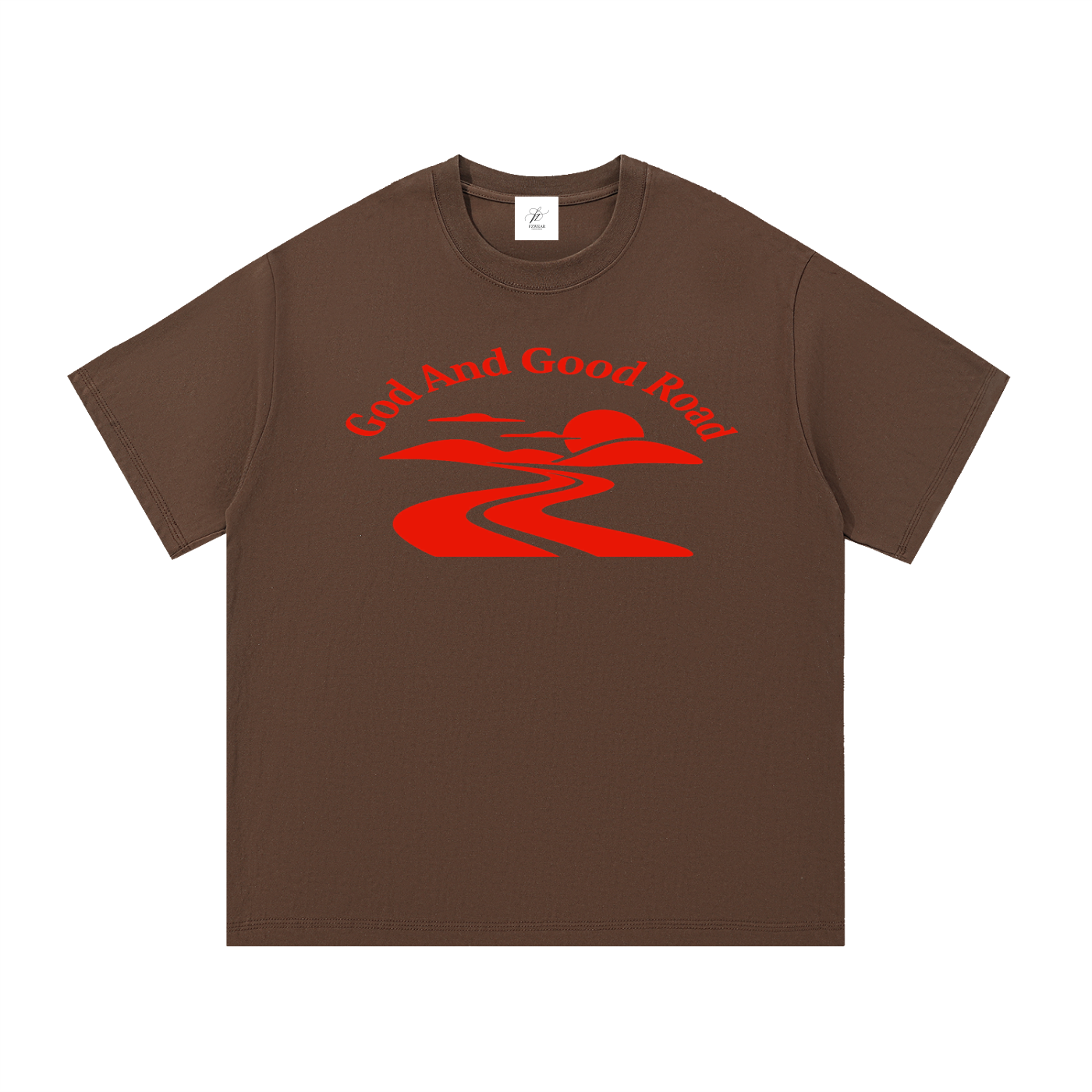 FZ Unisex Essential Good Road Cotton Tee