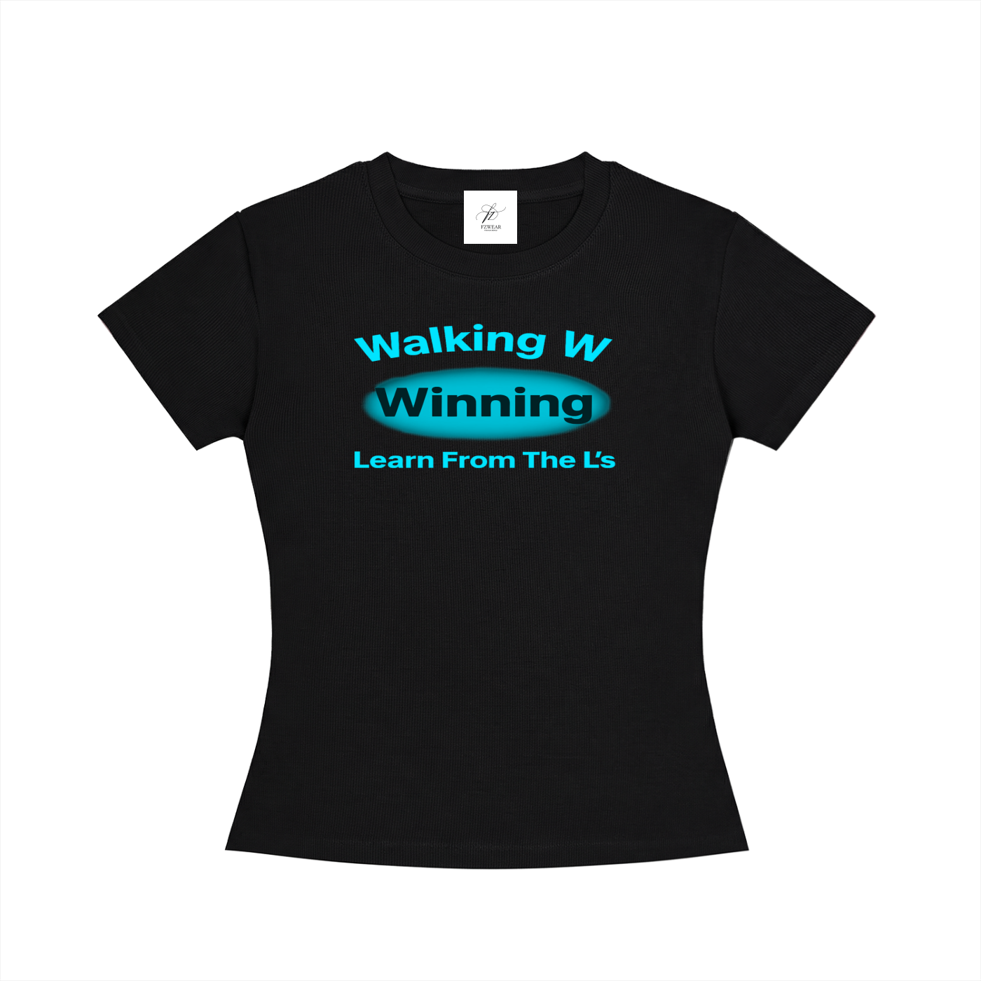 FZ Women's Slim Fit Winning Crewneck Tee