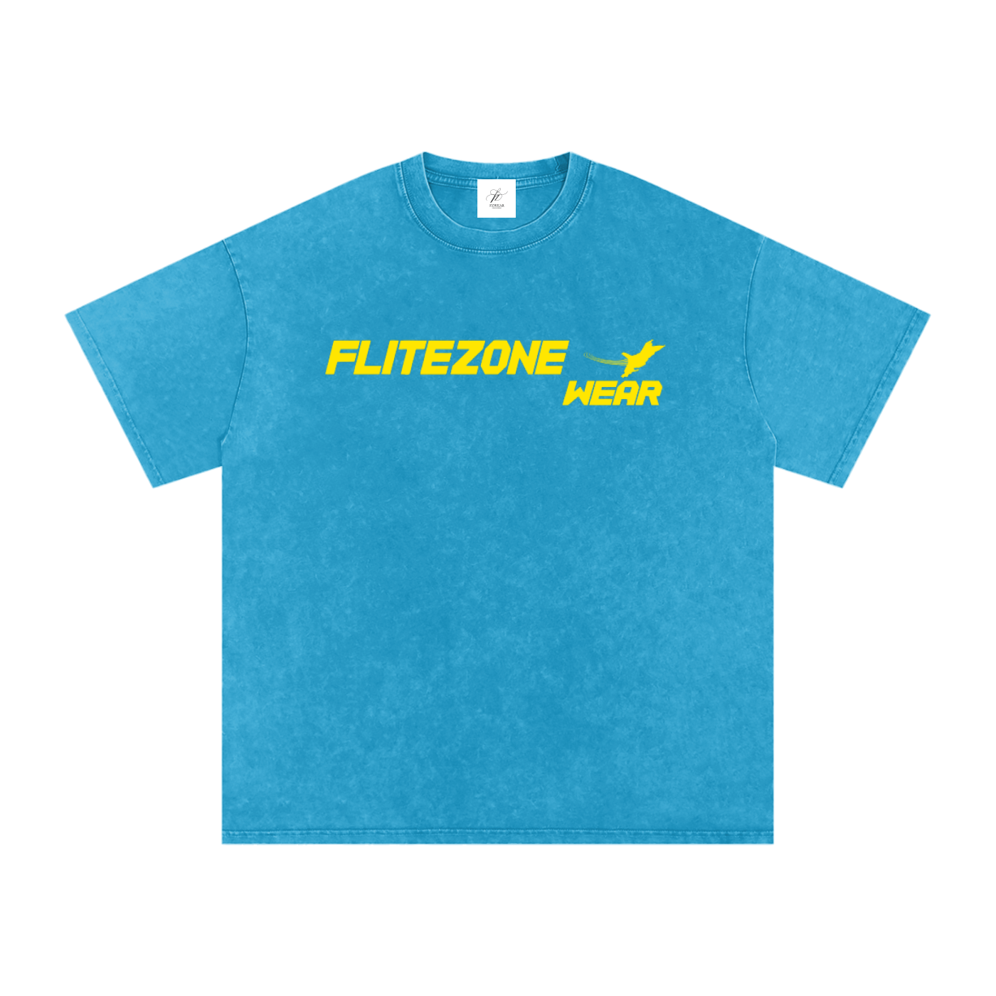 FZ Unisex Snow Washed Oversized Cotton Tee