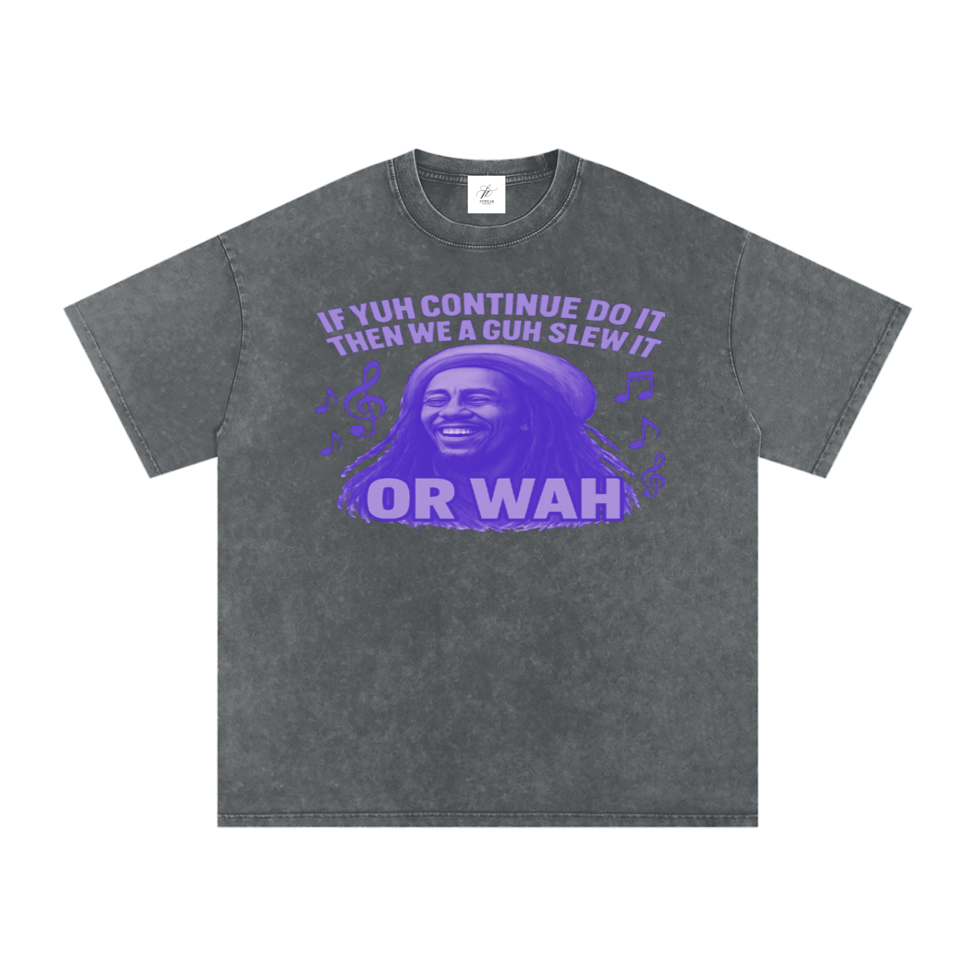 Acid Wash Oversize T-Shirt - 250 GSM