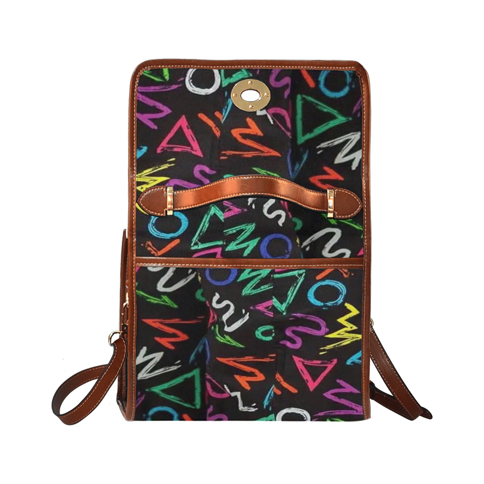 FZ AFRICAN ABSTRACT PRINT HANDBAG 2 - FZwear