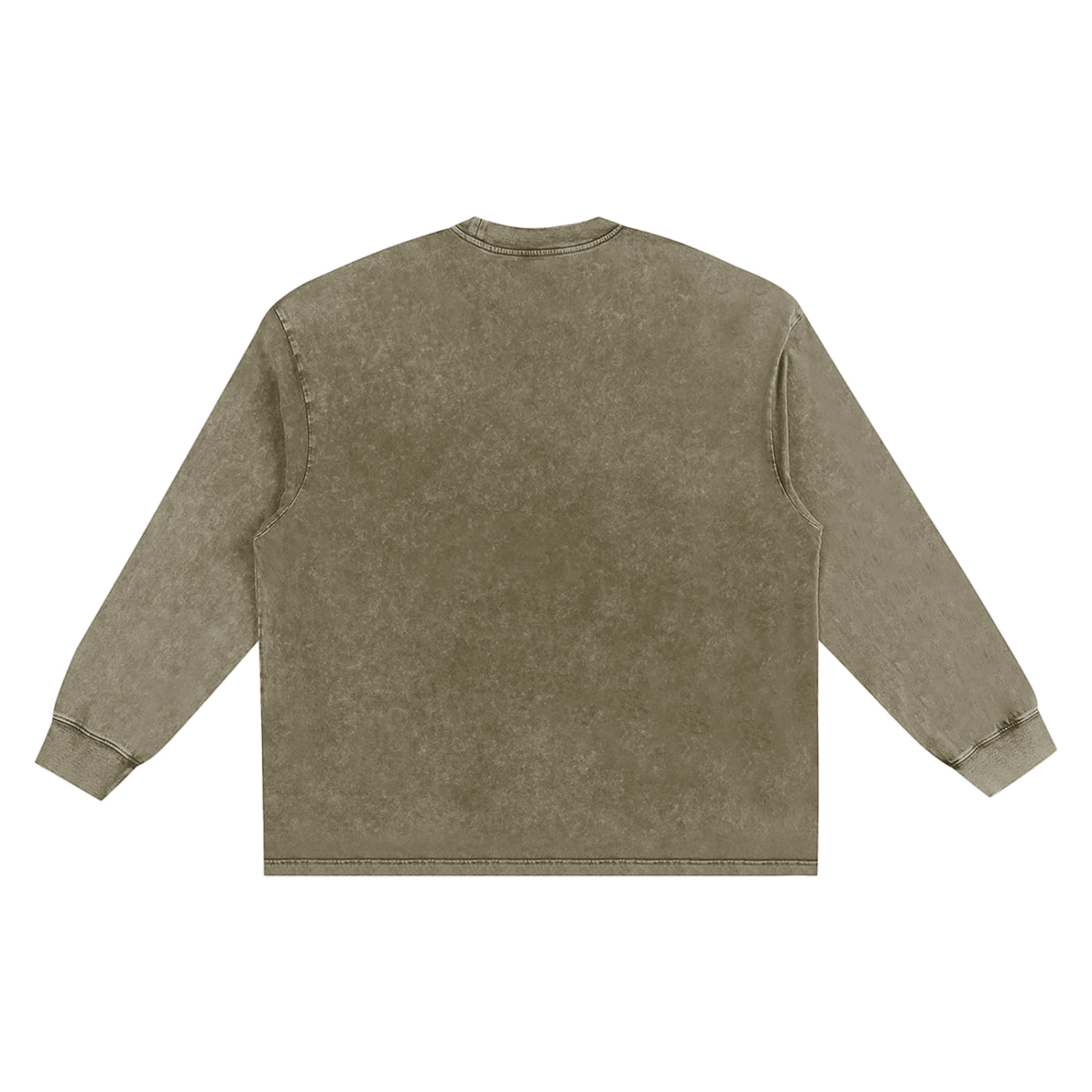 FZ Unisex Snow Washed  Long Sleeve Oversize Tee