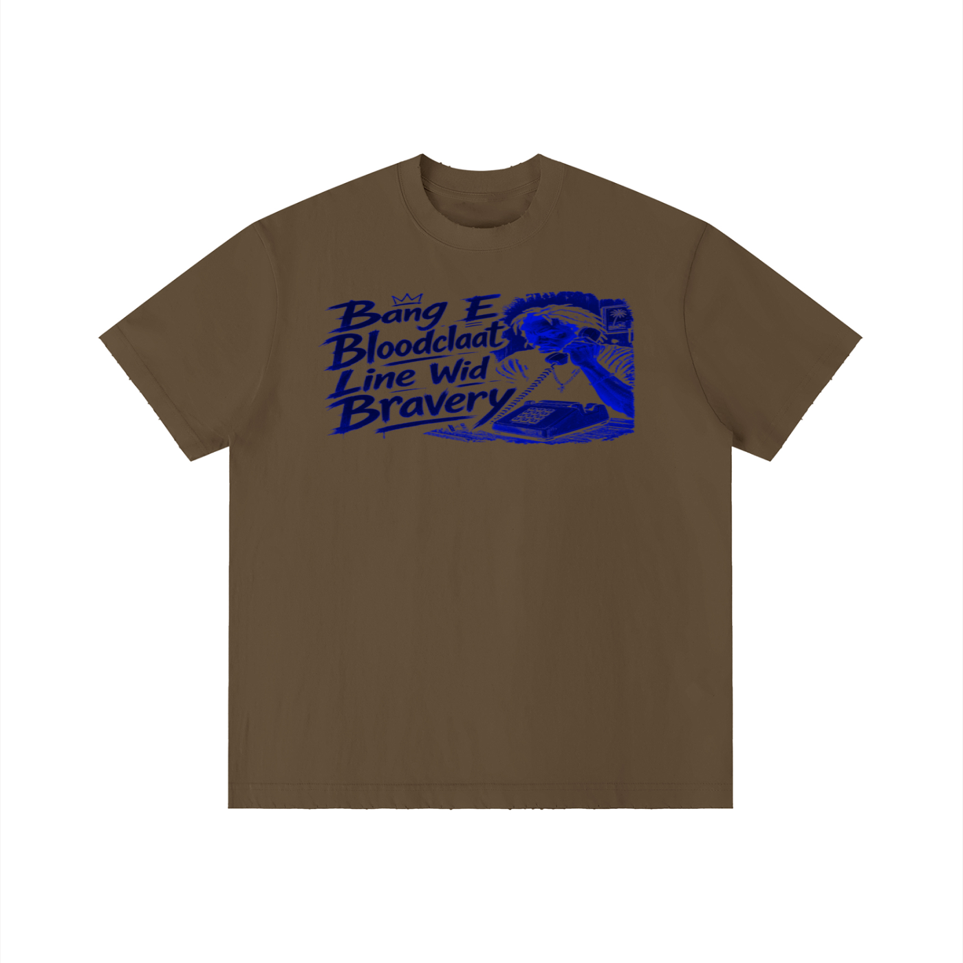 FZ Unisex Vintage Wash Distressed Tee