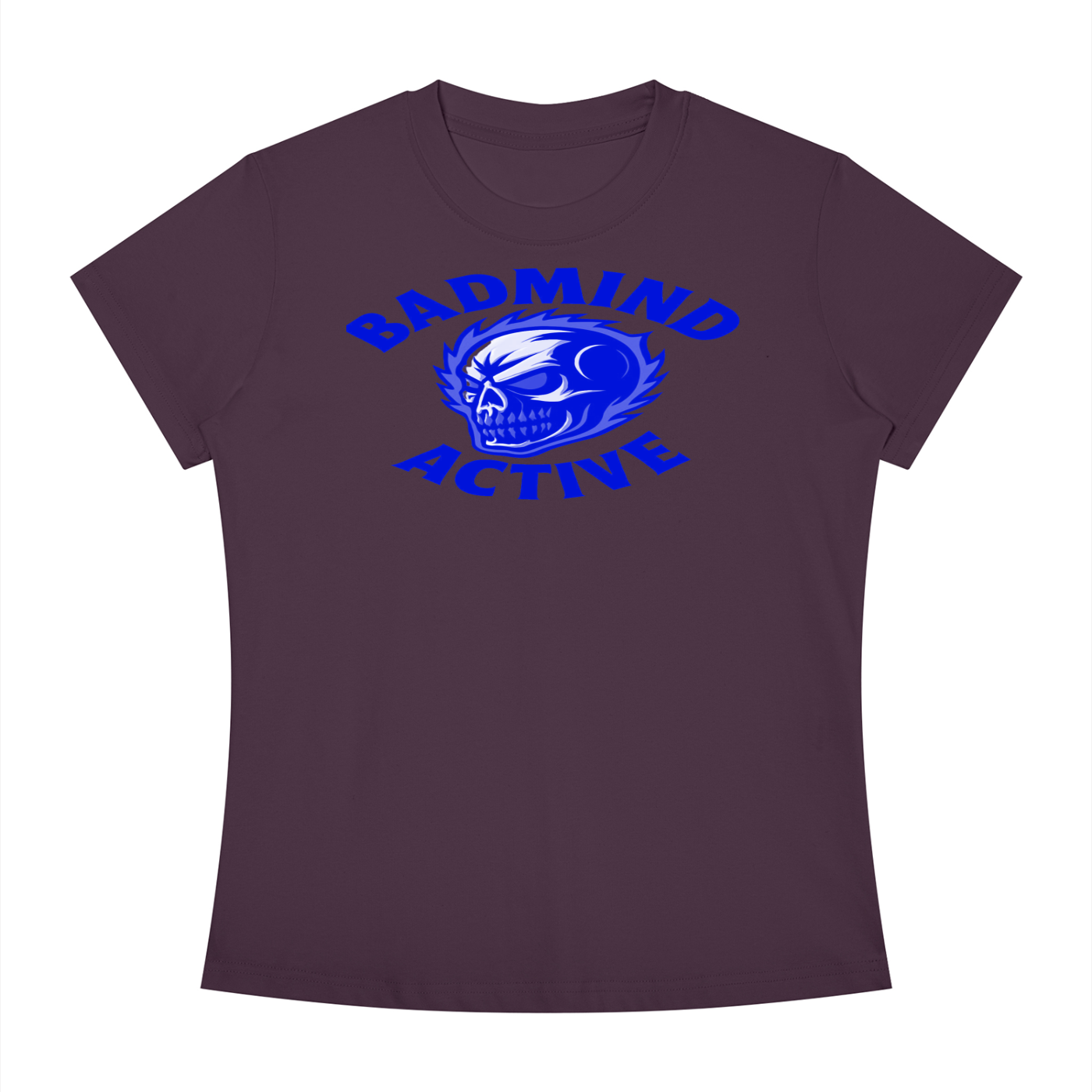 FZ Women's Slim Fit Badmind Crewneck Tee