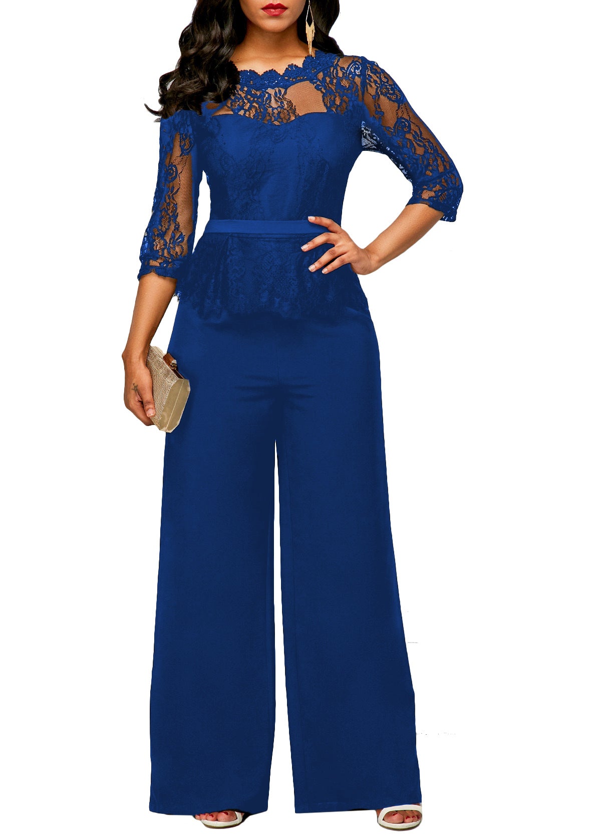 FZ Women's Sexy Lace Jumpsuit - FZwear