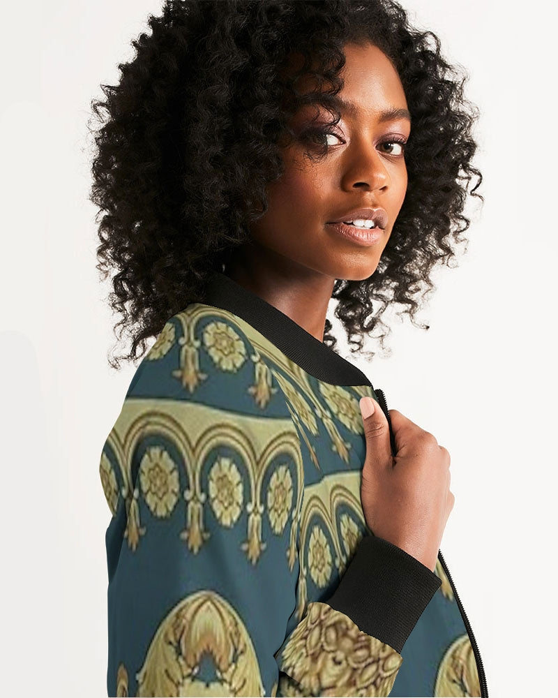 FZ AFRICAN PRINT Women's Bomber Jacket - FZwear