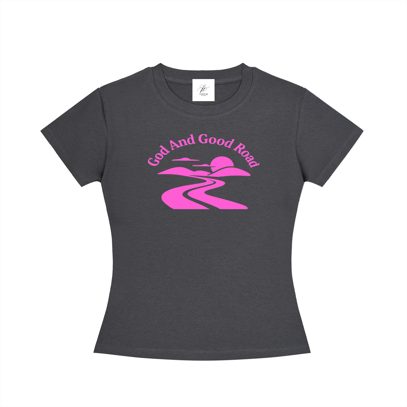 FZ Women's Slim Fit Good Road Crewneck Tee